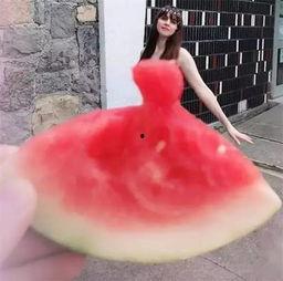 吃瓜裙子,揭秘时尚界的潮流新宠